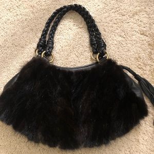 Paolo Masi mink handbag